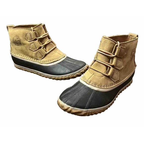 Sorel Boots Women's US 7 Out N About Lace Up Brown NL2133-286 1573351286 - Picture 1 of 11